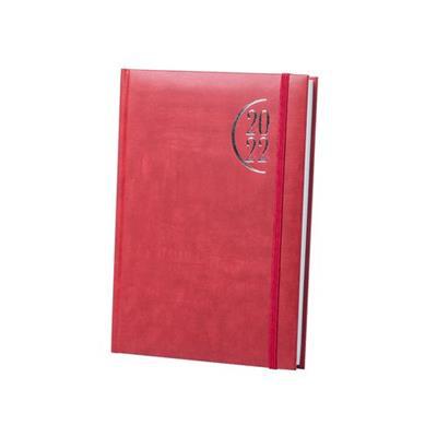 Agenda résistant et souple format A5 Waltyx Rouge