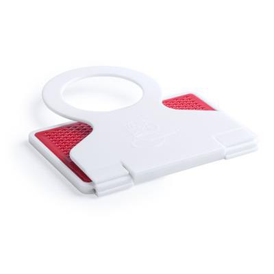 Support mobile pliable en plastique Marshale Rouge