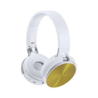 Écouteurs Bluetooth design moderne Audist Jaune