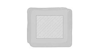 Nécessaire en PVC translucide Braciano - Marquage Recto