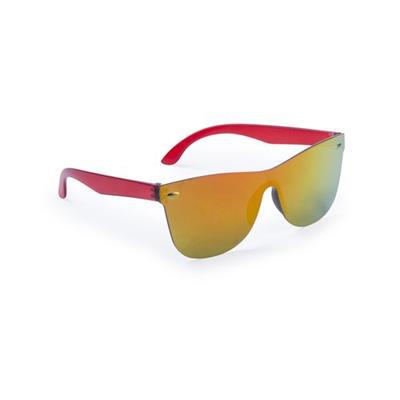 Lunettes de soleil au design original Zarema Rouge