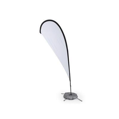 OBG.PUB - Support Drapeau polyester résistant Roldis Blanc Support Drapeau polyester résistant Roldis Blanc