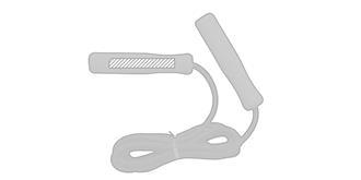 Corde à Sauter à poignées en bois Paltax - Impression sur poignée