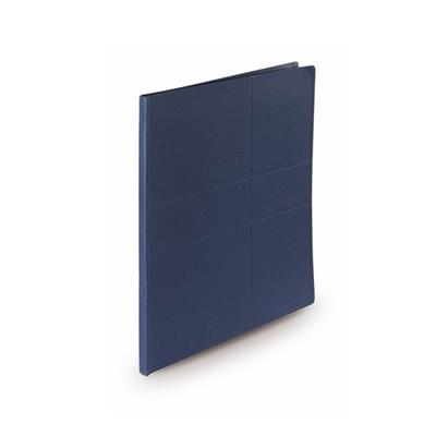 Porte-documents en carton recyclé Comesty Bleu