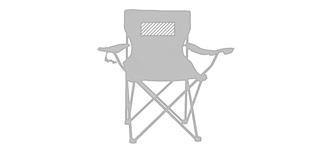 Chaise Pliable en Polyester 600D Bonite - Impression Haut