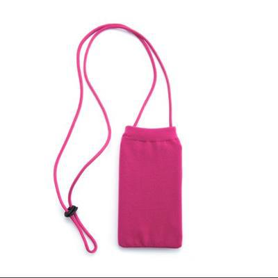 Sac fourre-tout pour téléphone polyester Idolfye Fushia