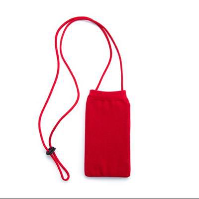 Sac fourre-tout pour téléphone polyester Idolfye Rouge
