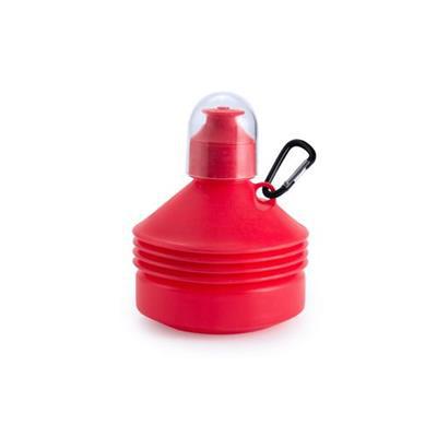 Bidon pliable de 570 ml en polyéthylène Lunsde Rouge