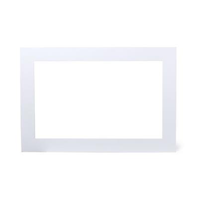 OBG.PUB - Cadre selfie en plastique de couleur blanche Hello Blanc Cadre selfie en plastique de couleur blanche Hello Blanc