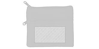 Porte-monnaie avec design minimaliste Siami - Marquage Recto