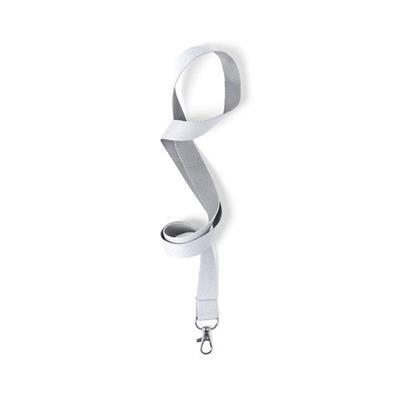 OBG.PUB - Lanyard original en polyester Tremens Blanc Lanyard original en polyester Tremens Blanc