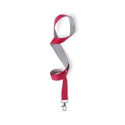 OBG.PUB - Lanyard original en polyester Tremens Rouge Lanyard original en polyester Tremens Rouge