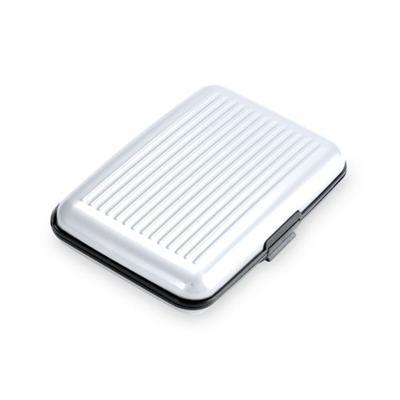 OBG.PUB - Porte-cartes élégant en aluminium Heskary Blanc Porte-cartes élégant en aluminium Heskary Blanc