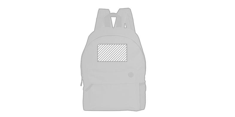 OBG.PUB - Sac à dos élégant gris en polyester 600D Hartera - Impression Haut Sac à dos élégant gris en polyester 600D Hartera - Impression Haut