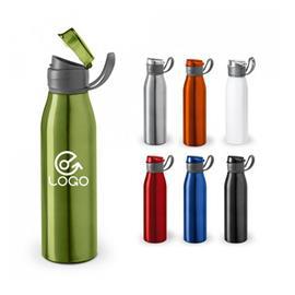 OBG.PUB - Gourde 650ml en aluminium avec accroche Alustic Gourde 650ml en aluminium avec accroche Alustic