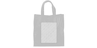 Sac shopping chic en polypropylène Divaye - Marquage Recto
