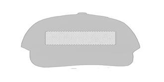 Casquette en polyester pour enfant Kodiak - Marquage Recto