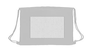 Sac à dos glacière en polyester 210D Nippes - Marquage Recto