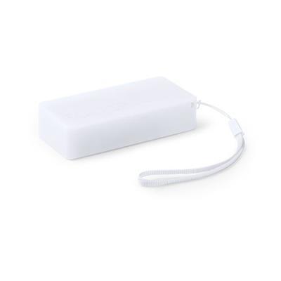 Power-bank de 4000 mAh en plastique Nibbla Blanc