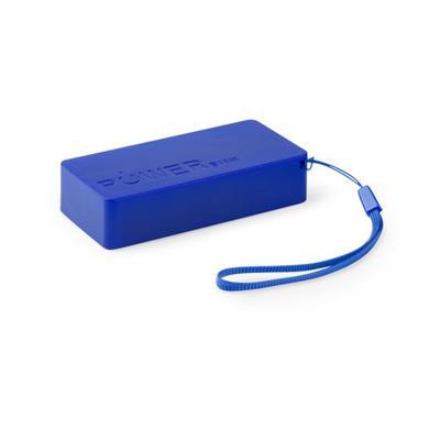 Power-bank de 4000 mAh en plastique Nibbla Bleu