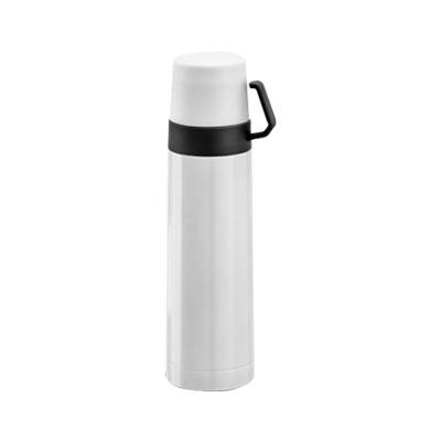Mug 490ml isotherme avec couvercle Cuppy Blanc