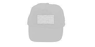 Casquette écologique en coton avec bande Taruya - Marquage Recto