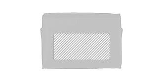 Sac-repas isotherme zippé avec poche frontale Kla - Marquage Recto