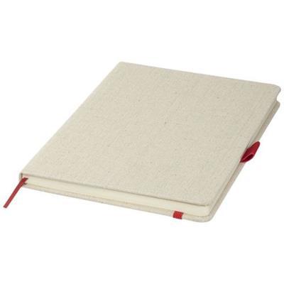 Carnet de notes A5 en toile avec fermeture Lunast