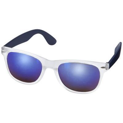 Lunettes de soleil avec verres miroir Sunnio Bleu