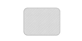 Tapis souris rectangulaire en silicone Raniam - Marquage Recto