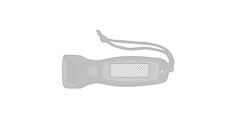 OBG.PUB - Lampe de forme rectangulaire plate en PVC Felix - Marquage Recto Lampe de forme rectangulaire plate en PVC Felix - Marquage Recto