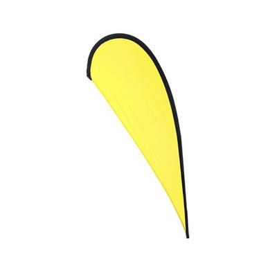 Drapeau oriflamme en polyester résistant Notilus Jaune