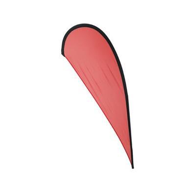 Drapeau oriflamme en polyester résistant Notilus Rouge