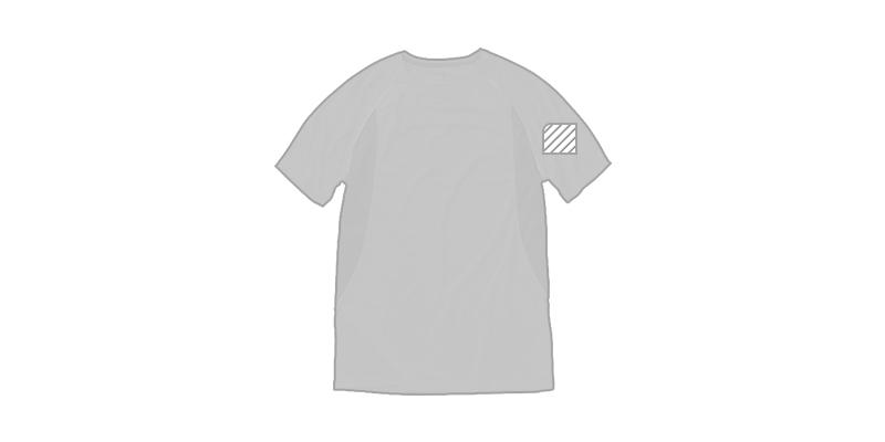 OBG.PUB - T-shirt cool fit manches courtes homme Quartac - Marquage manche gauche T-shirt cool fit manches courtes homme Quartac - Marquage manche gauche