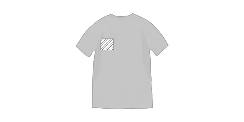 OBG.PUB - T-shirt cool fit manches courtes homme Quartac - Marquage poitrine droite T-shirt cool fit manches courtes homme Quartac - Marquage poitrine droite