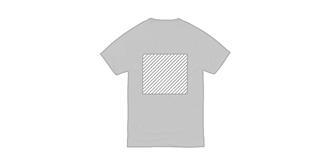 T-shirt cool fit manches courtes homme Niagaro - Marquage Recto