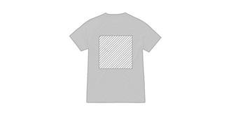 T-shirt cool fit manches courtes homme Niagaro - Marquage Verso