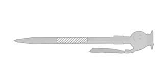 Stylo amusant figurine de diplômé Gradua - Marquage Recto