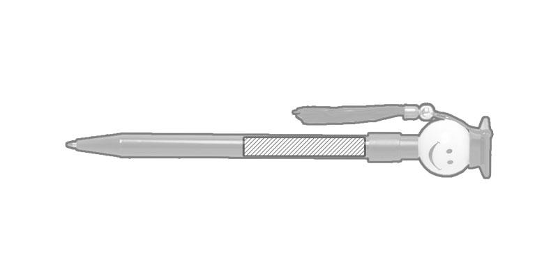 OBG.PUB - Stylo amusant figurine de diplômé Gradua - Marquage Verso Stylo amusant figurine de diplômé Gradua - Marquage Verso