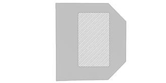 Set Golf finition blanche en métal Grenta - Impression sur la boite