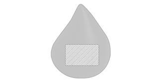 Antistress en plastique PU brillant Gatin - Marquage Recto