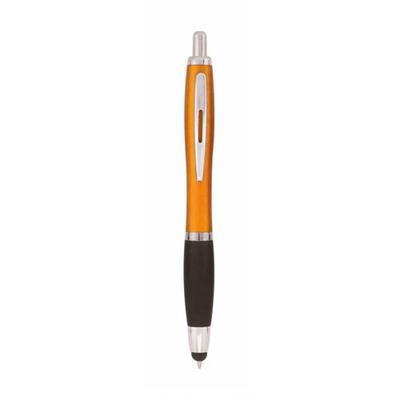 Stylet Bille métallique encre bleue Fatrue Orange