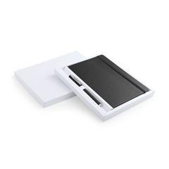 OBG PUB - Cahier en cuir simili format A5 avec boite Mardin