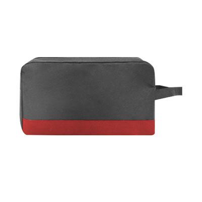 Trousse de toilette bicolore Viajera Rouge