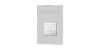 Fourre-tout bicolore en PVC Pirot - Marquage Recto