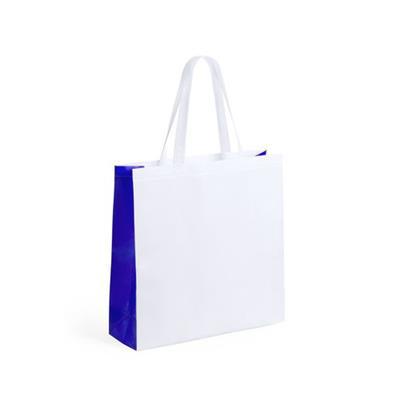 OBG.PUB - Sac shopping en polypropylène résistant Tecal Bleu Sac shopping en polypropylène résistant Tecal Bleu