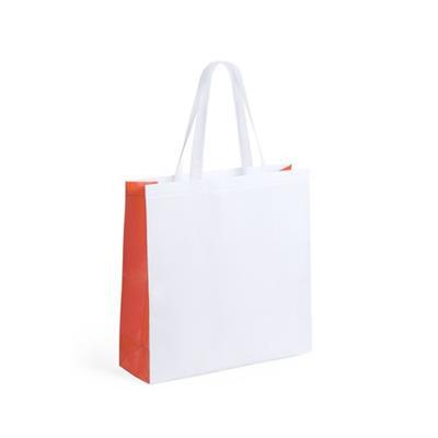 OBG.PUB - Sac shopping en polypropylène résistant Tecal Orange Sac shopping en polypropylène résistant Tecal Orange