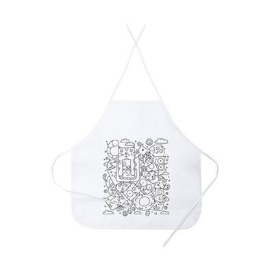 Tablier en plastique avec cordon de serrage Pizy Naturel