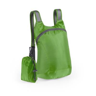 OBG.PUB - Sac à Dos Pliable en plastique doux Medor Vert Sac à Dos Pliable en plastique doux Medor Vert