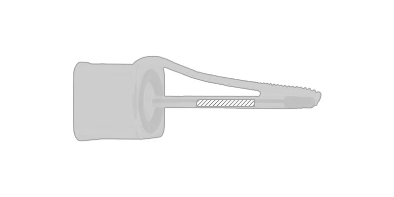 OBG.PUB - Stylo avec base transparente design bicolore Henko - Marquage Recto Stylo avec base transparente design bicolore Henko - Marquage Recto